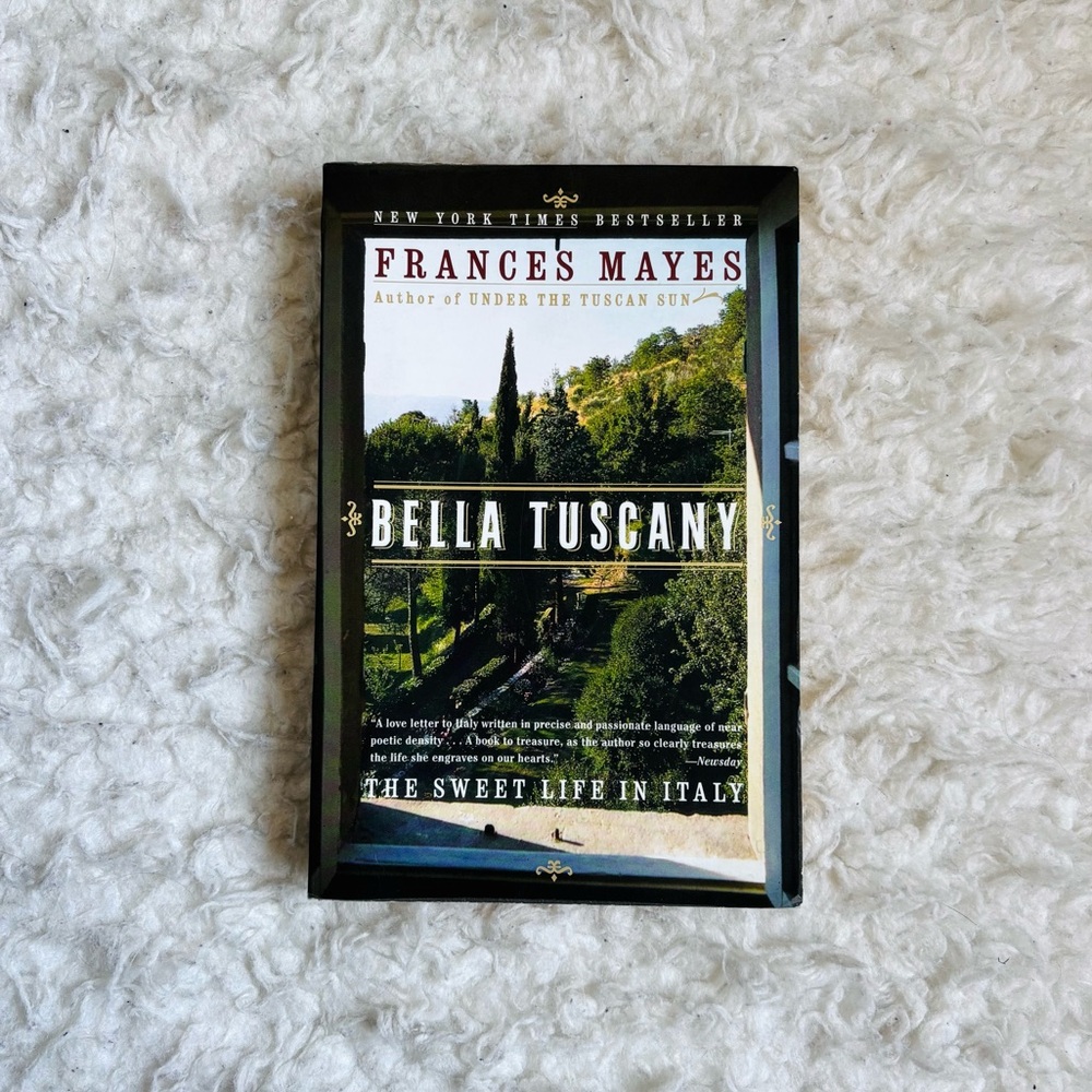 bella tuscany by frances mayes paperback book